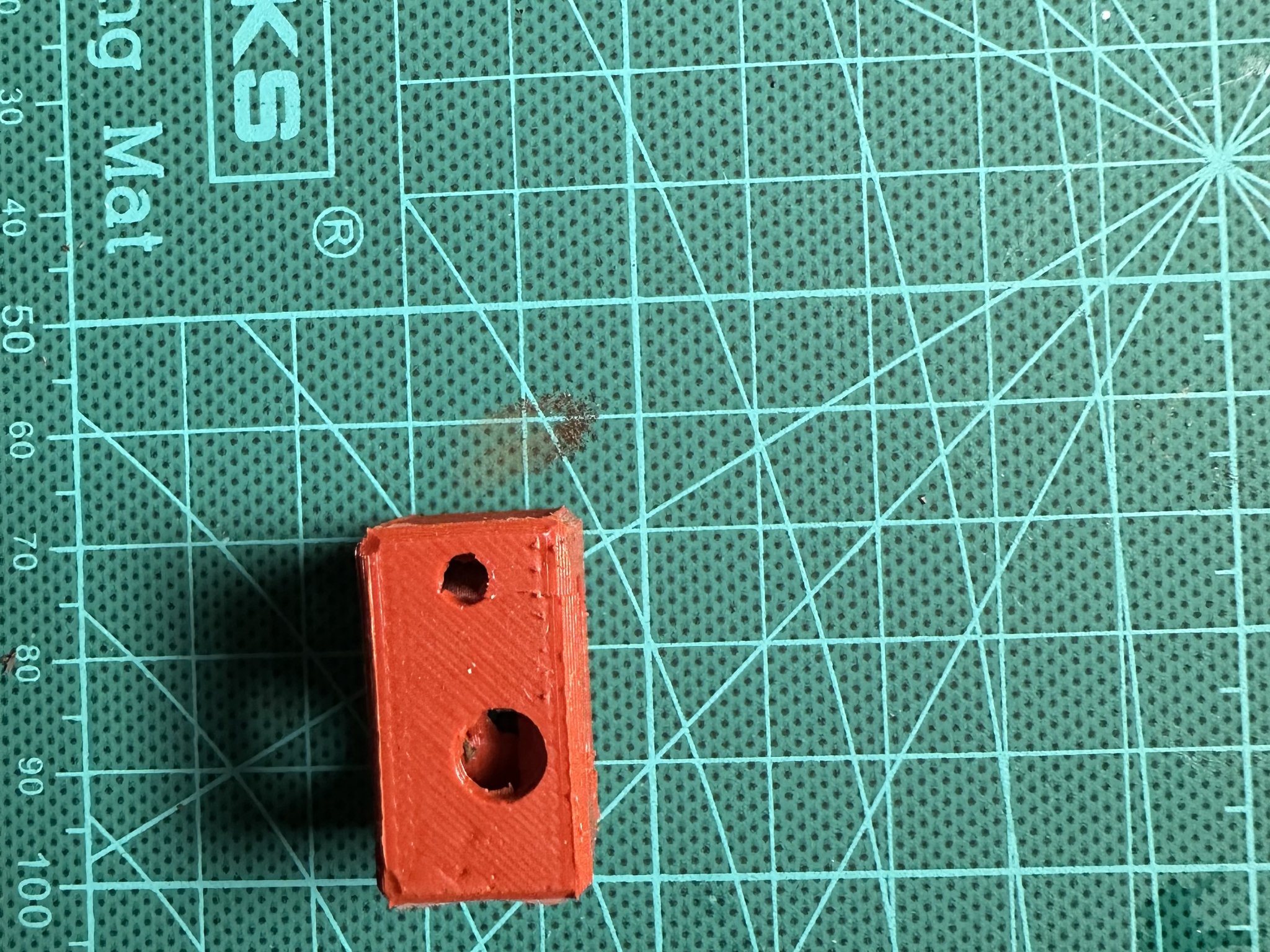 Mẫu khuôn silicone cho E3D V6 sử dụng JB Weld RTV