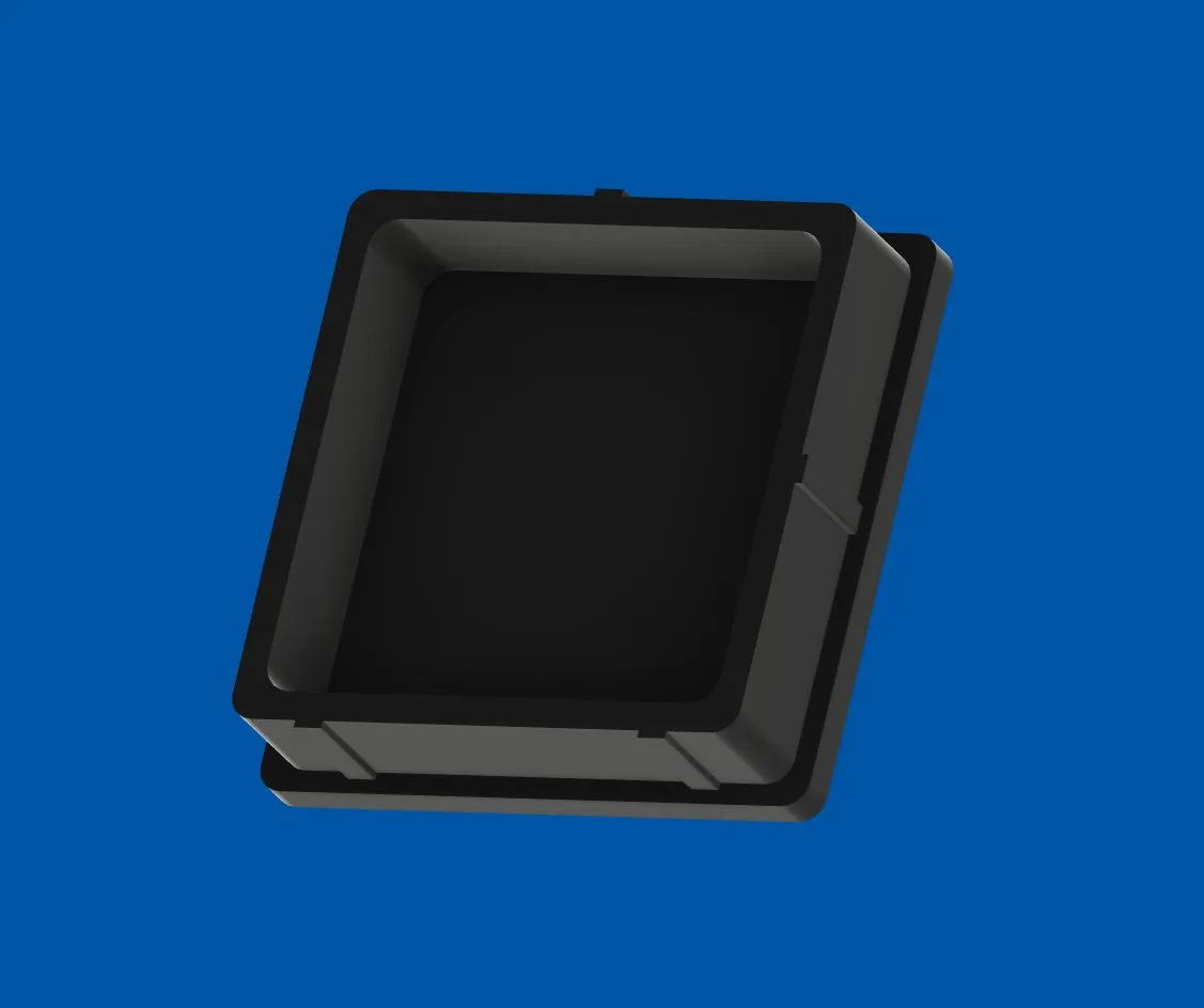 Nắp ống vuông 40mm bảo vệ và ngăn chặn vật lạ