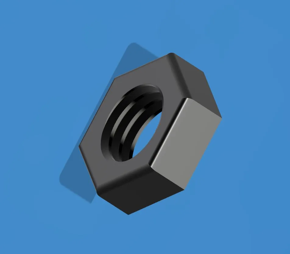 Bu lông rỗng và đai ốc M12 với lỗ khoét 6.8mm