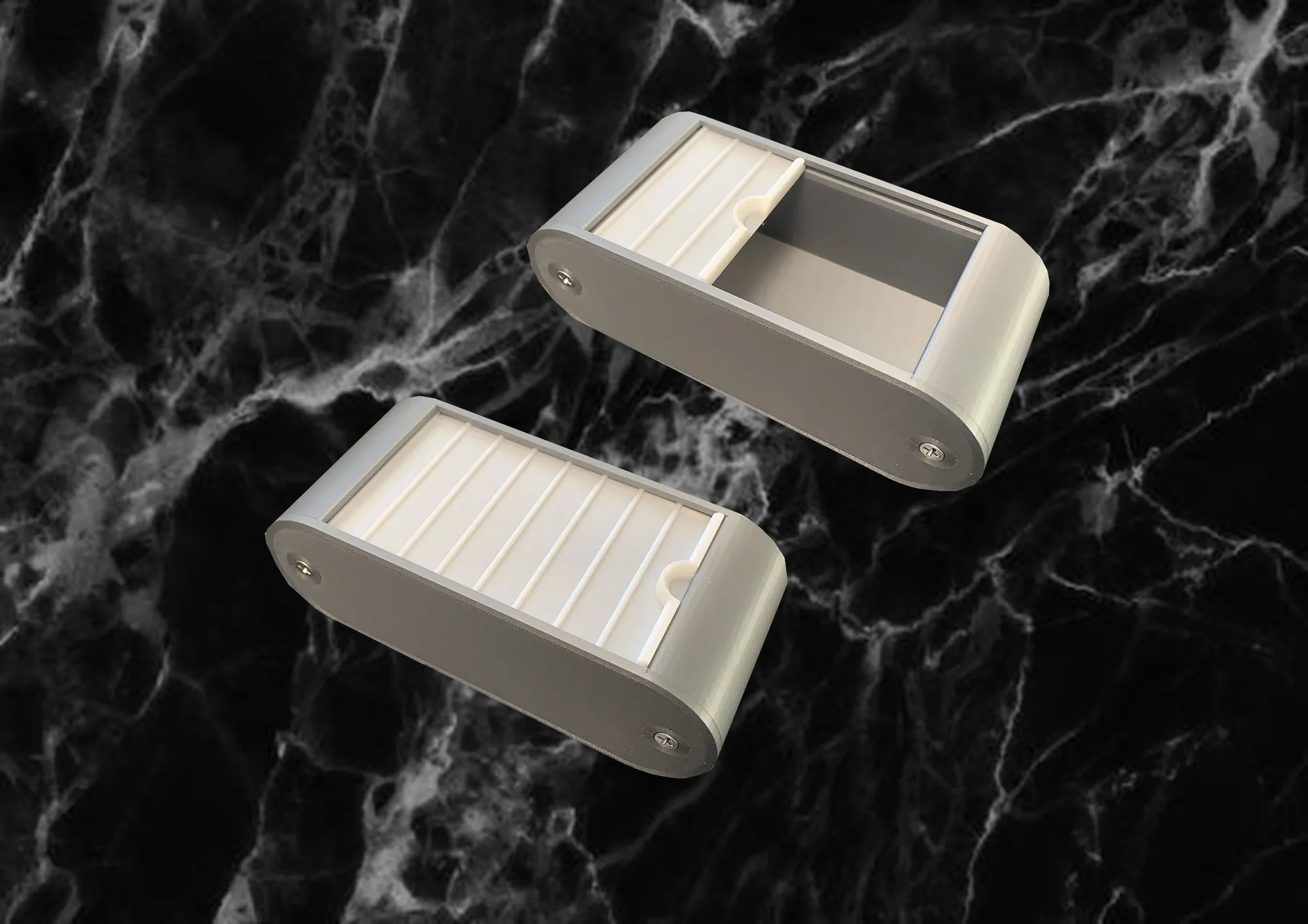 Hộp với nắp trượt tiện lợi