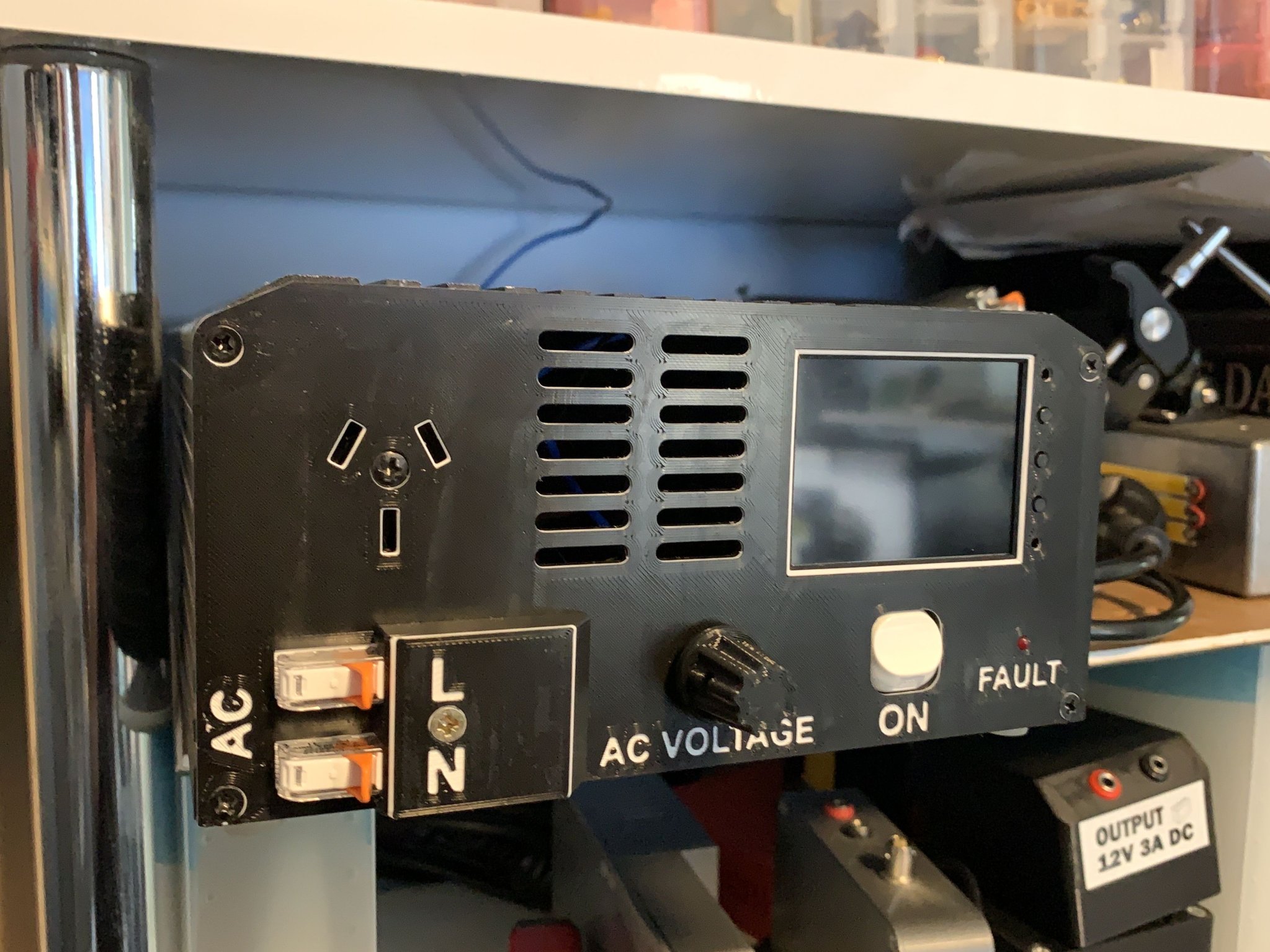 Bảng điều khiển trước cho biến tần DC sang AC 1KW