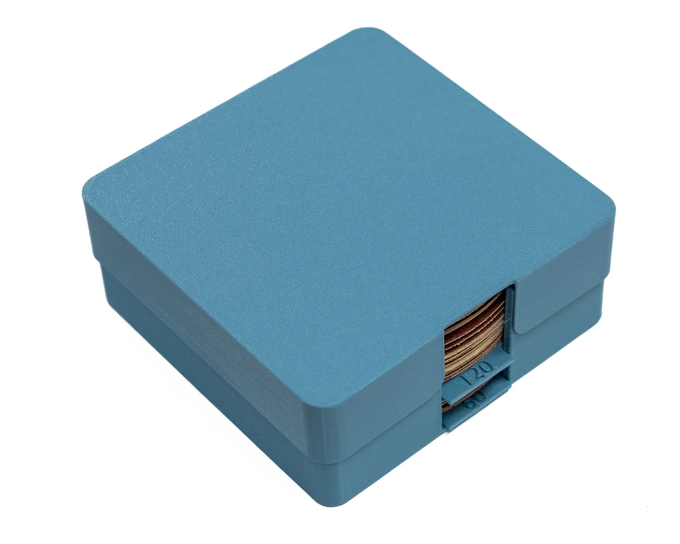 Hộp lưu trữ đĩa chà nhám và nắp đậy