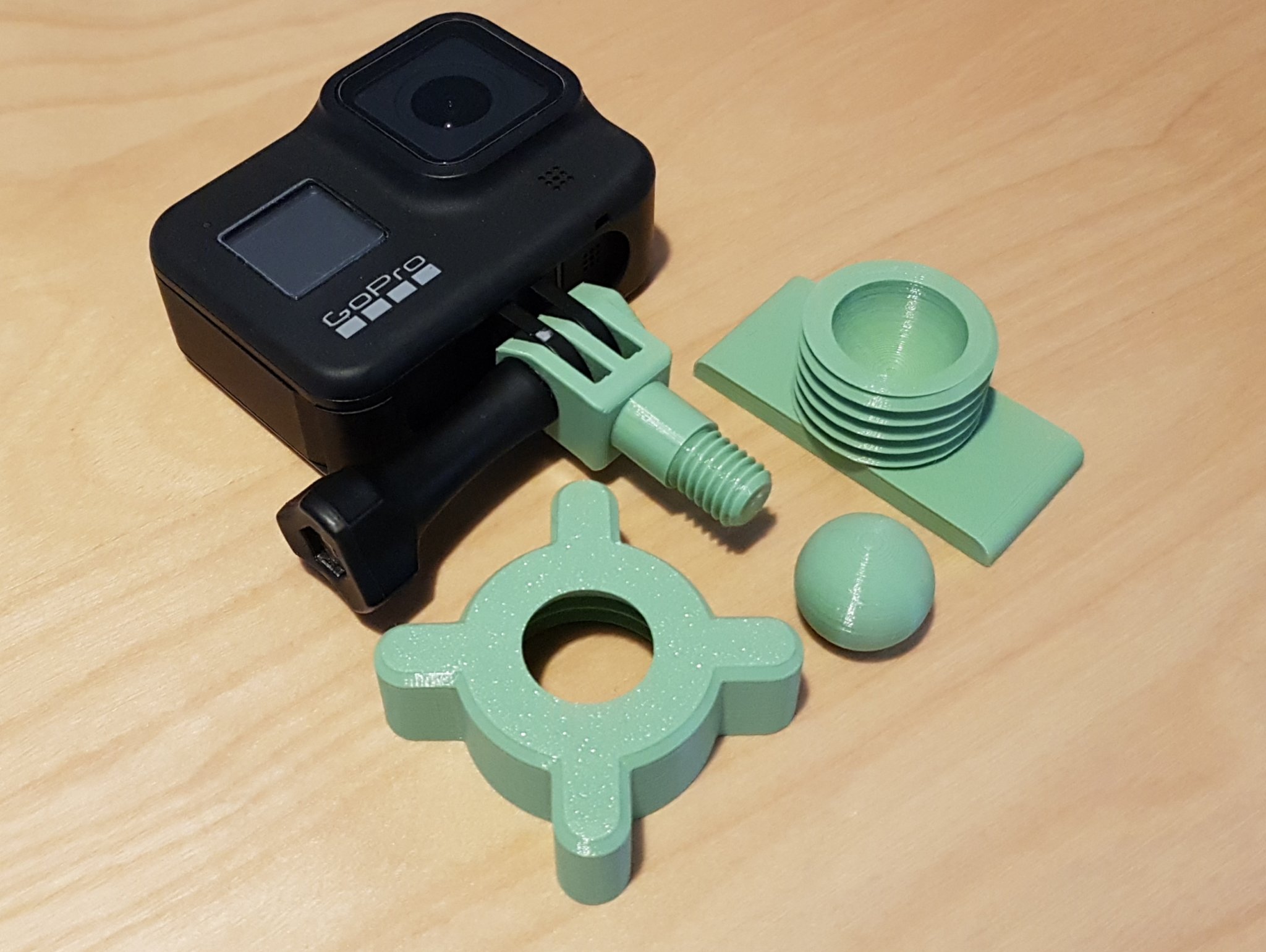 Giá đỡ GoPro cho khớp cầu có khóa