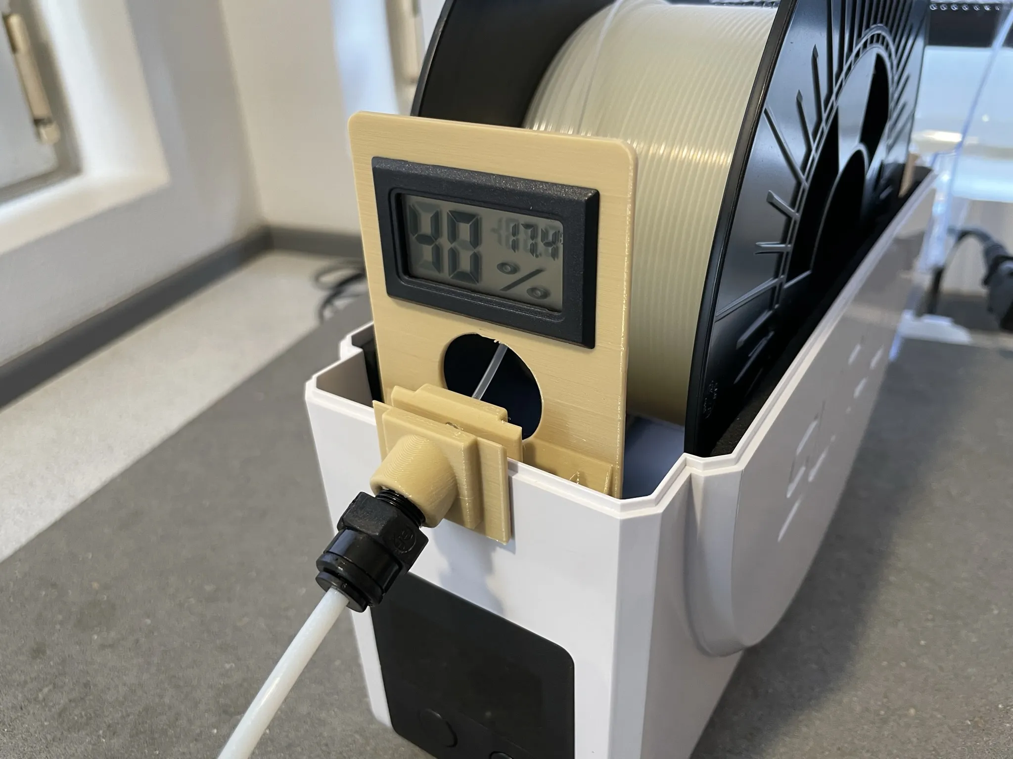 Giá đỡ hiển thị nhiệt độ và độ ẩm cho máy sấy filament ...