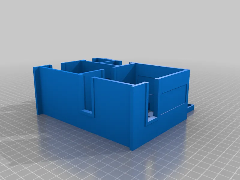 Mô hình nhà để xe phong cách Mỹ 1/100 từ Roadside Picnic