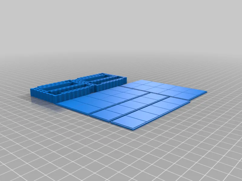 Cầu cảng bê tông và gỗ mô-đun tỷ lệ 1/100