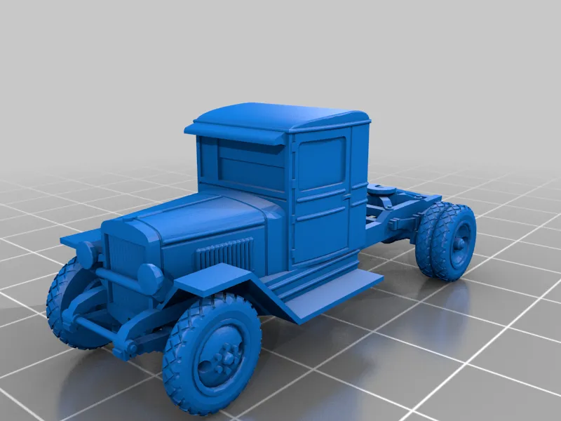 Xe tải bán tải ZIS 10 dễ in 3D với phụ kiện