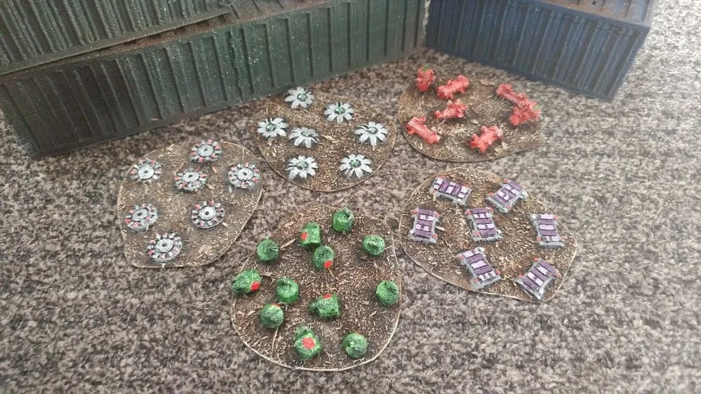 Mô hình mỏ Gaslands nhiều phong cách khác nhau