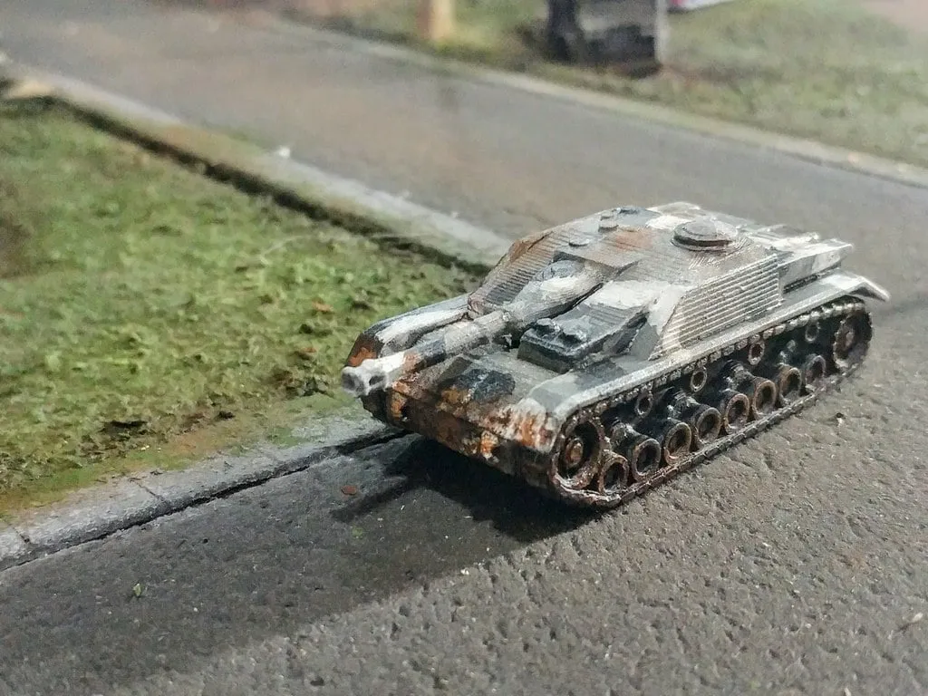 StuG IV dễ in tỉ lệ 1/100 cho mô hình quân sự