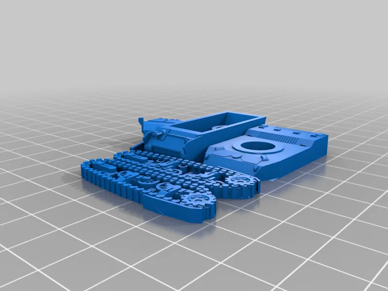 Mô hình xe tăng M3 và M5 Stuart dễ in 1/100