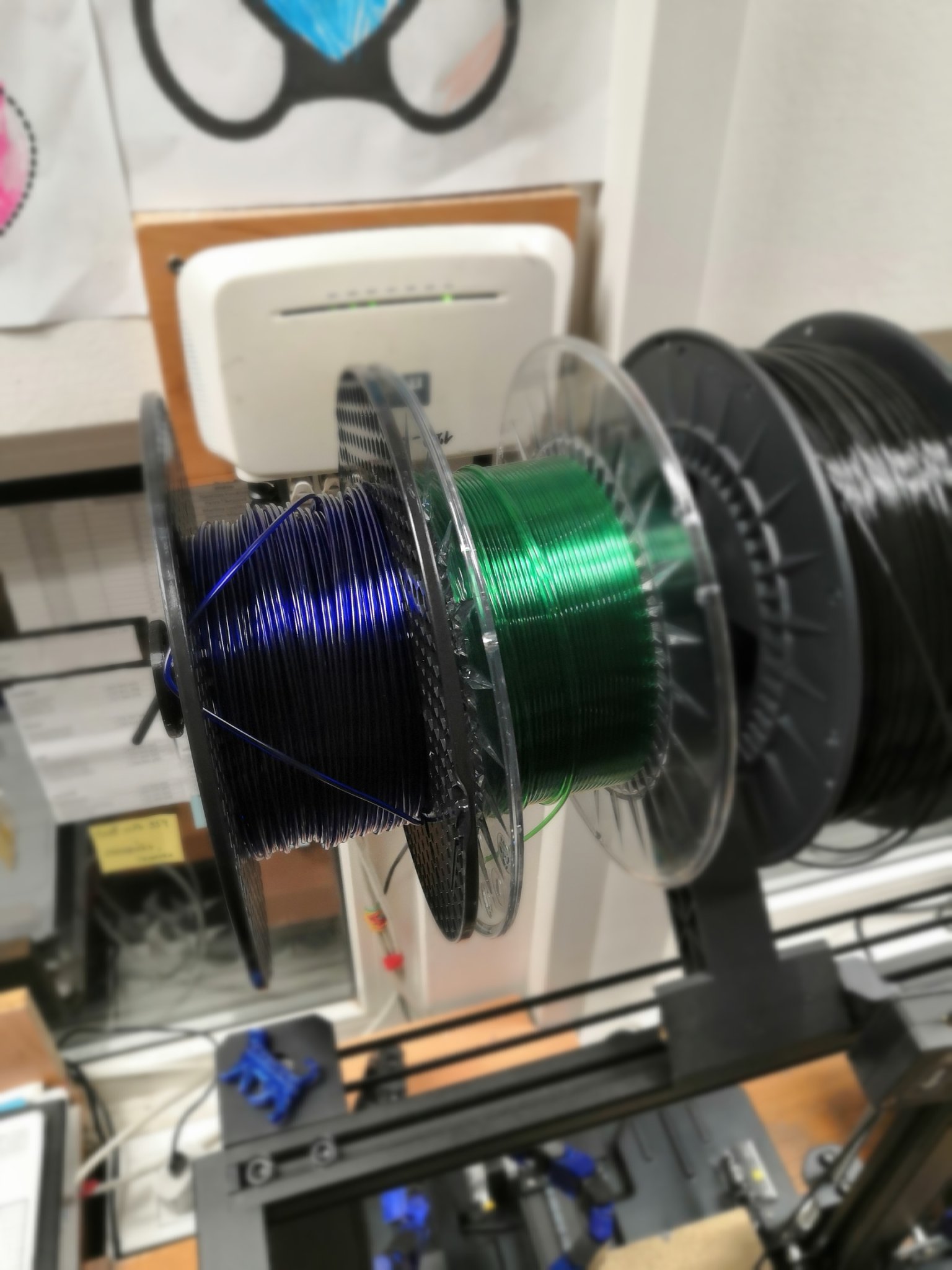 Bộ chuyển đổi giá đỡ filament 2-3kg cho Creality Ender 3 S1 Pro