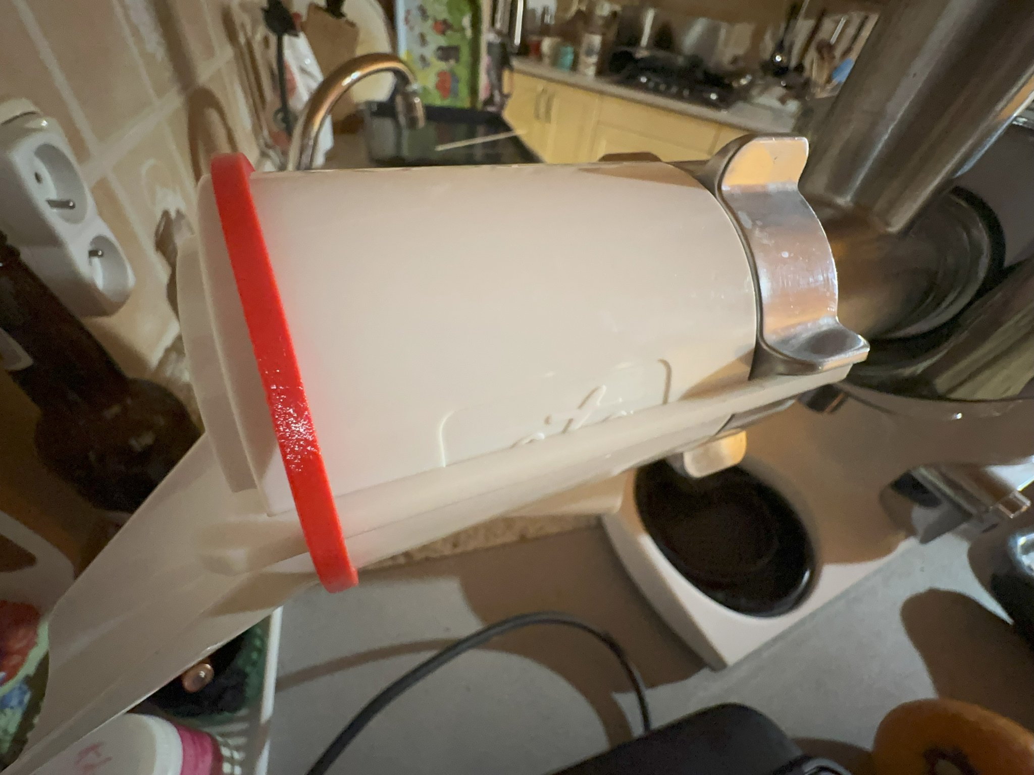 Cố định đầu ép nước Spona ETA Gratus bằng sợi PETG và TPU