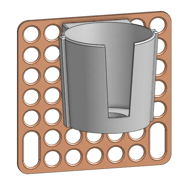 Giá đỡ bình nước cho Qube 500