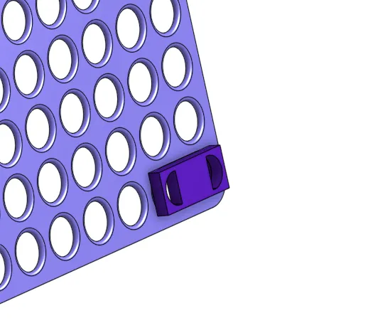 Điểm gắn kết cho Qube 500 chắc chắn và ổn định