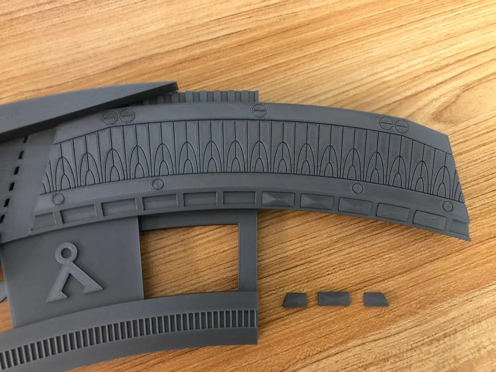 Cổng sao 3D - Phần ngoài cho mô hình Stargate 5ft