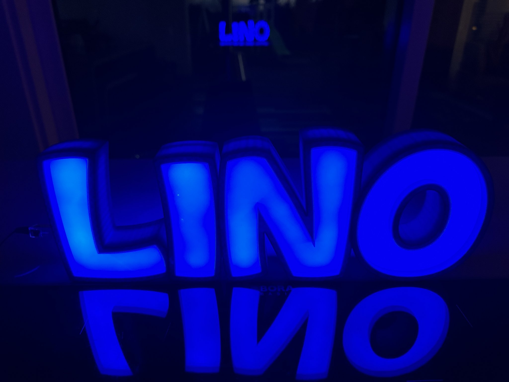 Đèn LED tên LINO in 3D cho trẻ em