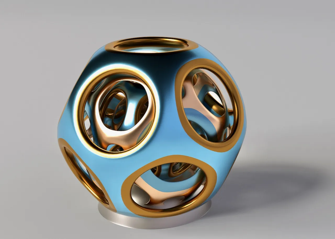 Tượng nghệ thuật Gon 4 với thiết kế trừu tượng