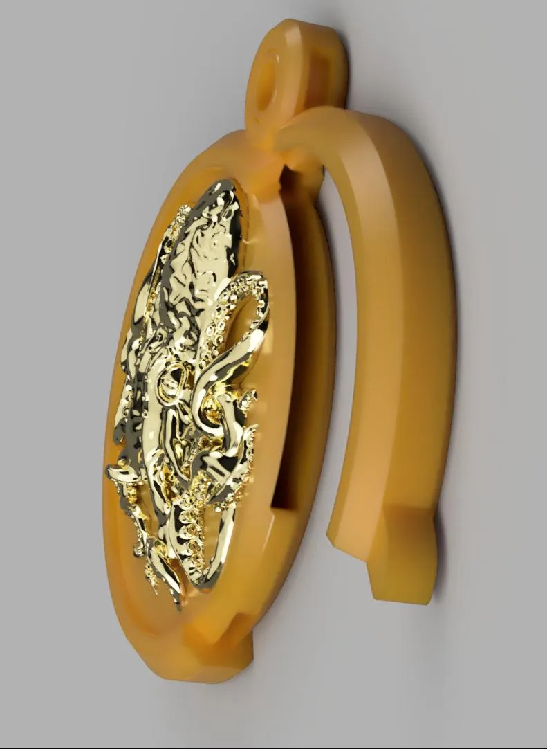 Medailon hải tặc với ngăn bí mật dành cho trẻ em