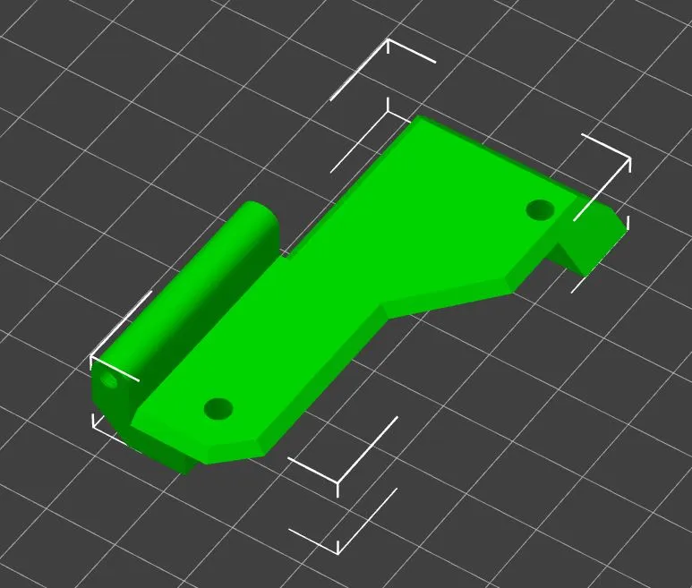Bản lề cửa Voron V0.2 mở 270°