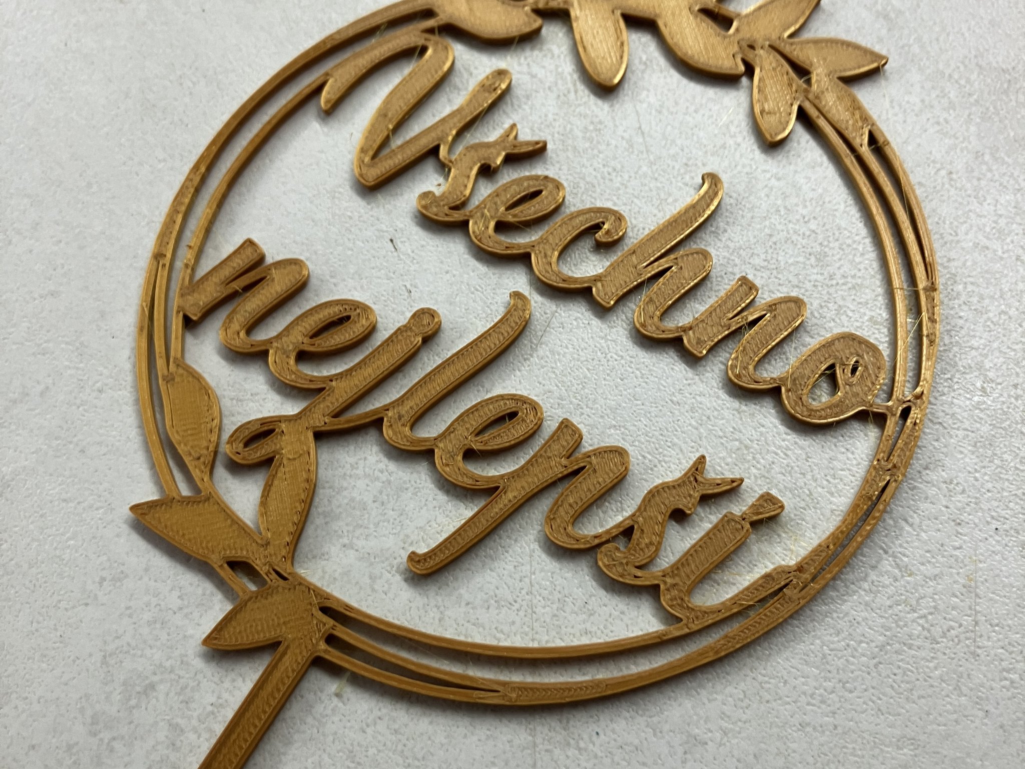 Zápich sinh nhật với nắp "Všechno nejlepší" 110mm