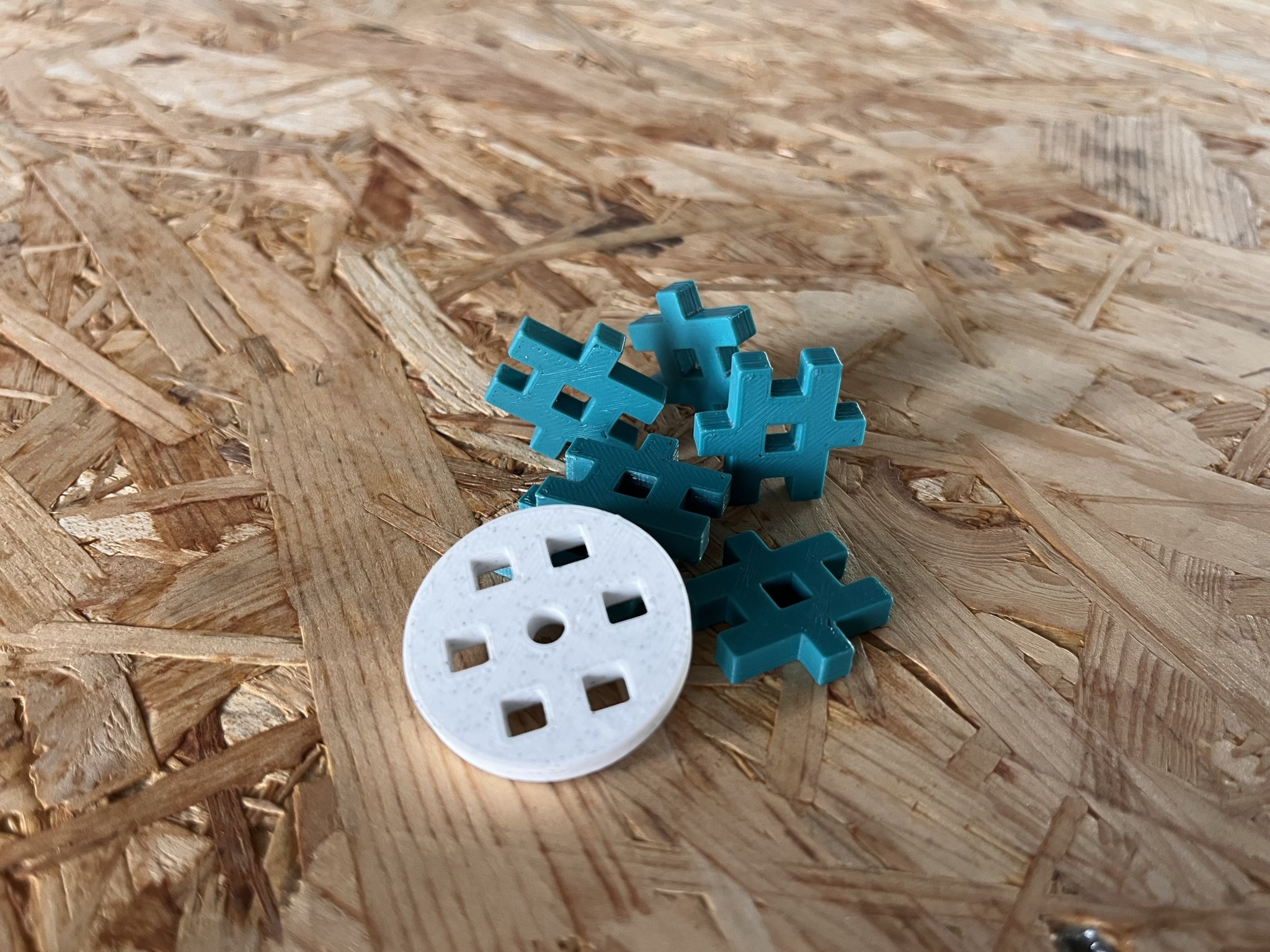 Khối xây dựng Mini Wafle cho trẻ em