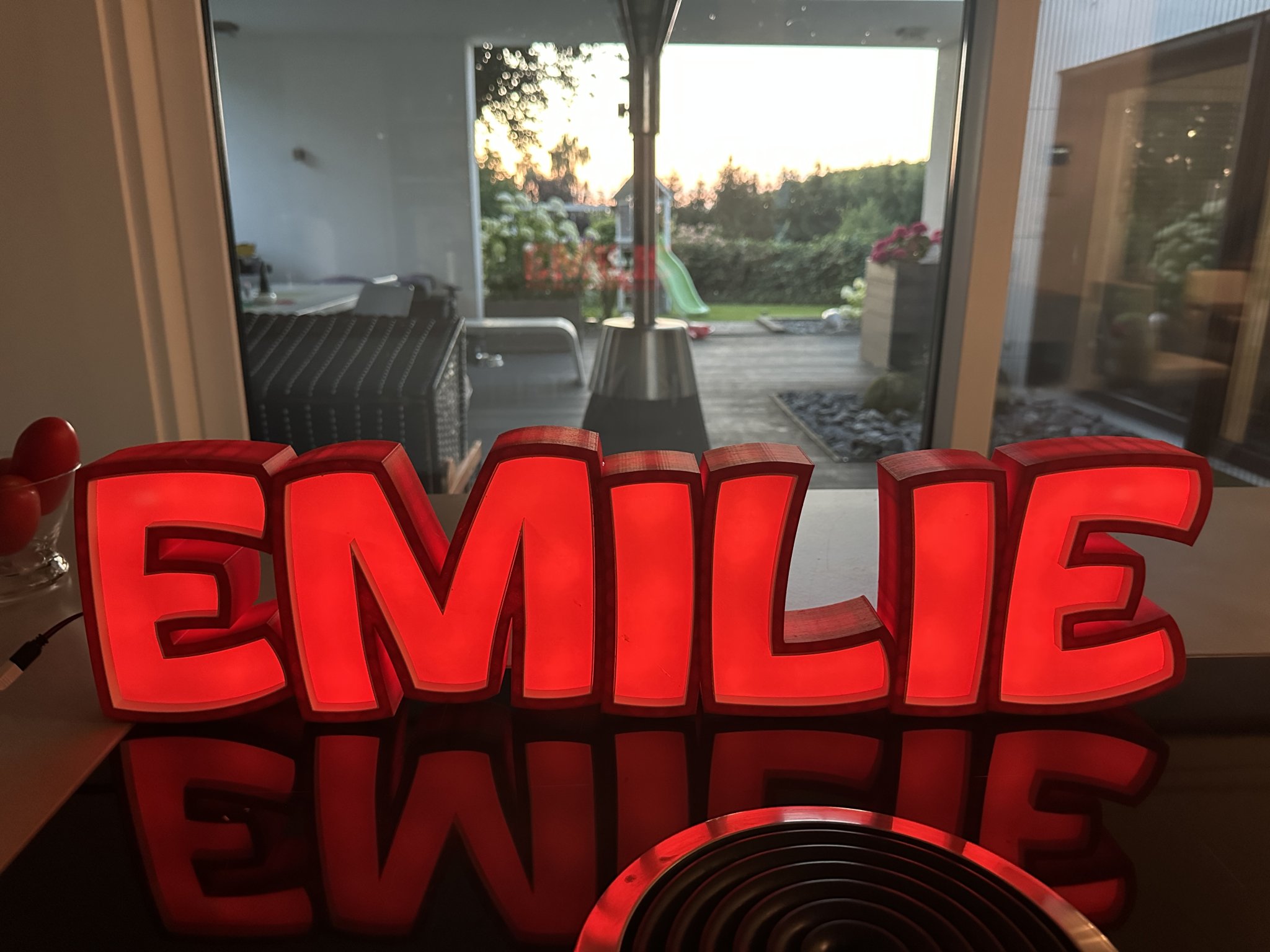 Đèn LED tên EMILIE cho phòng trẻ em