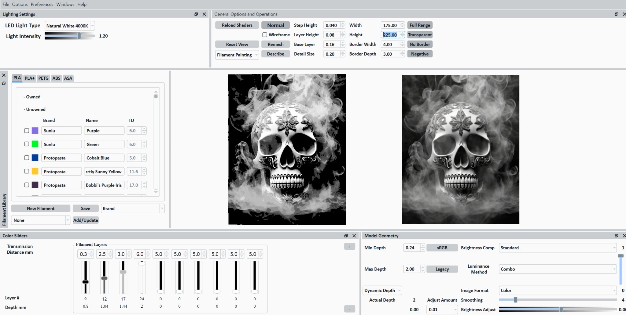 Đầu lâu đường phố khói phong cách Halloween