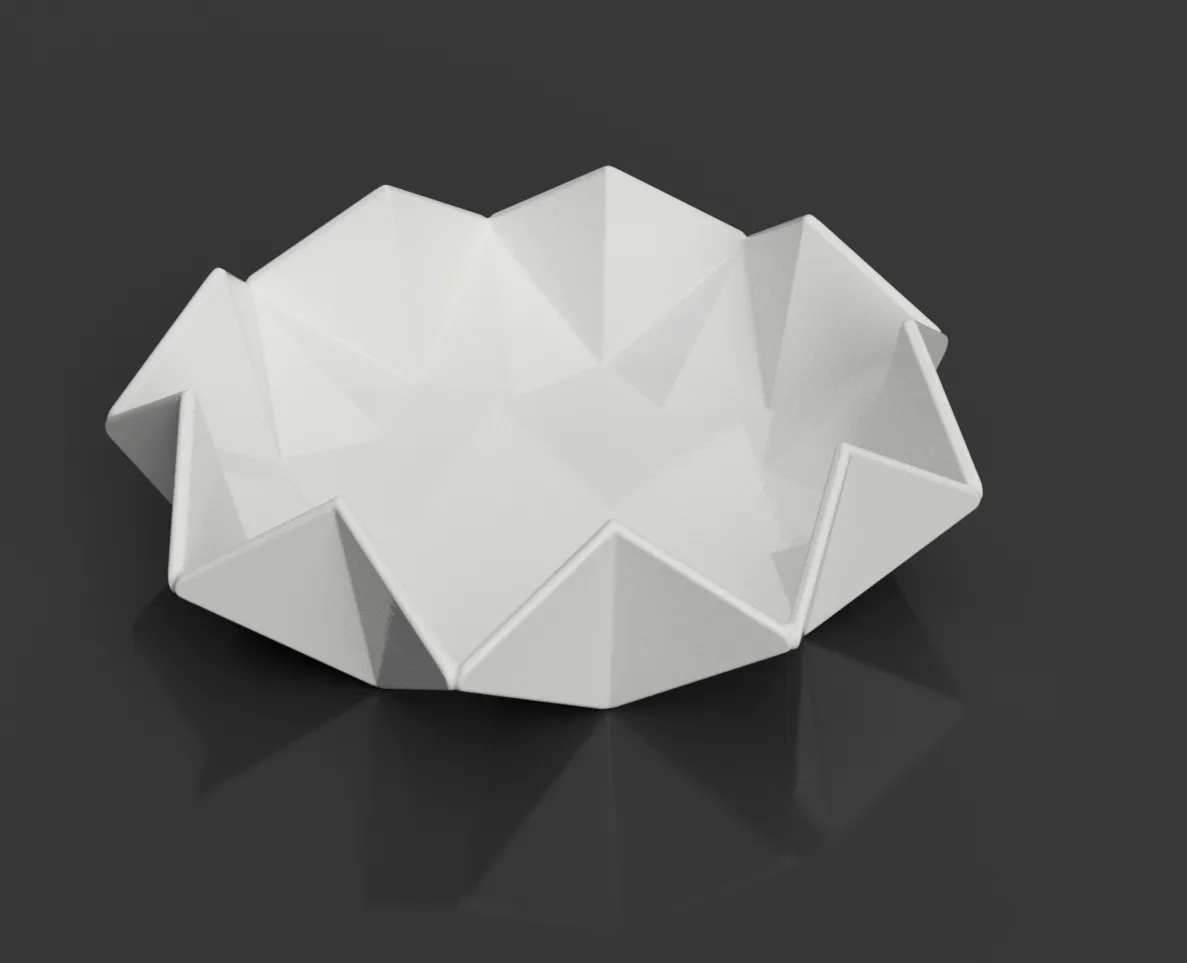 Khay và bát dễ in không cần hỗ trợ