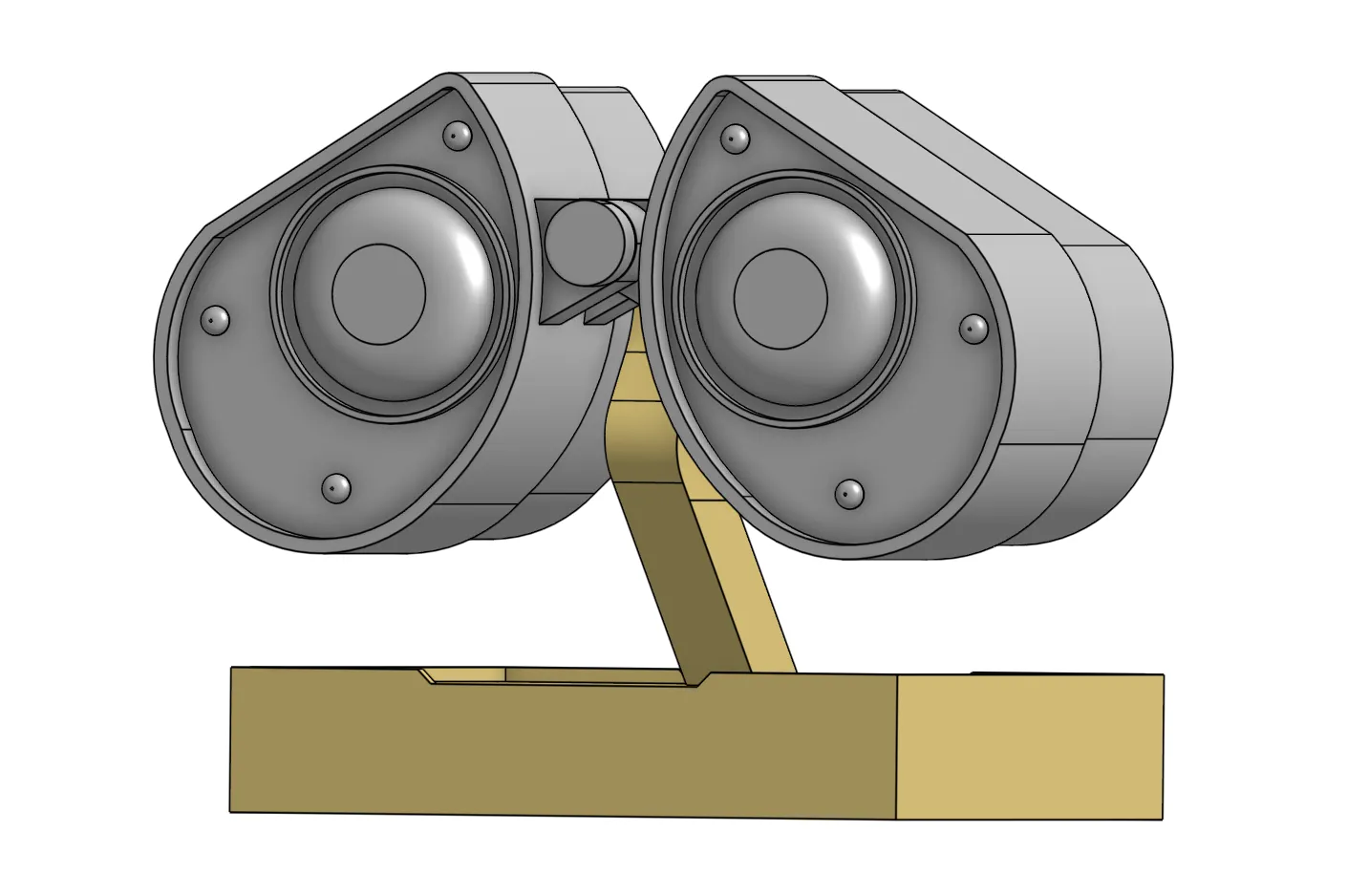 Mắt Wall-E với giá đỡ cho đồ chơi bàn làm việc