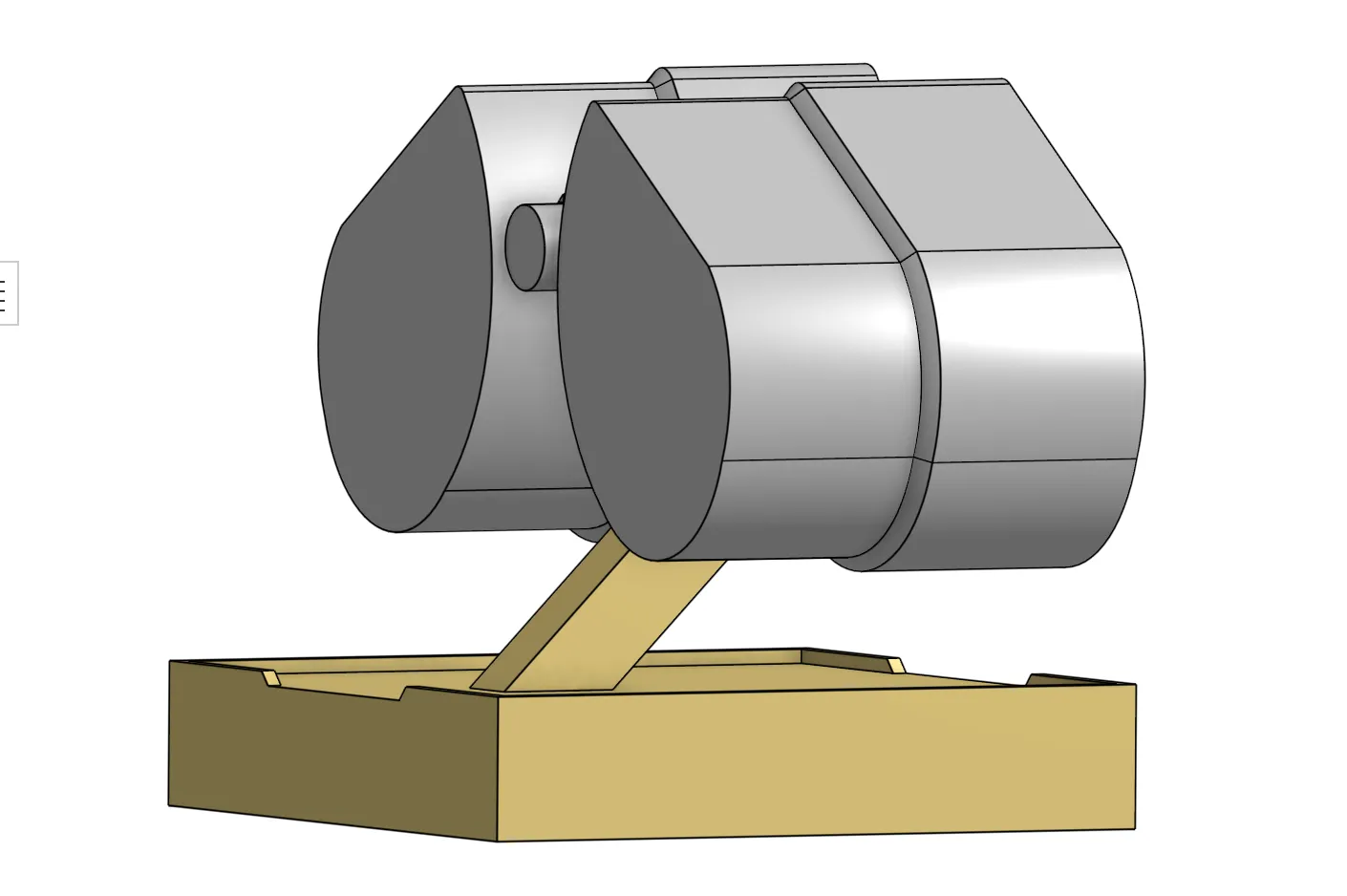 Mắt Wall-E với giá đỡ cho đồ chơi bàn làm việc