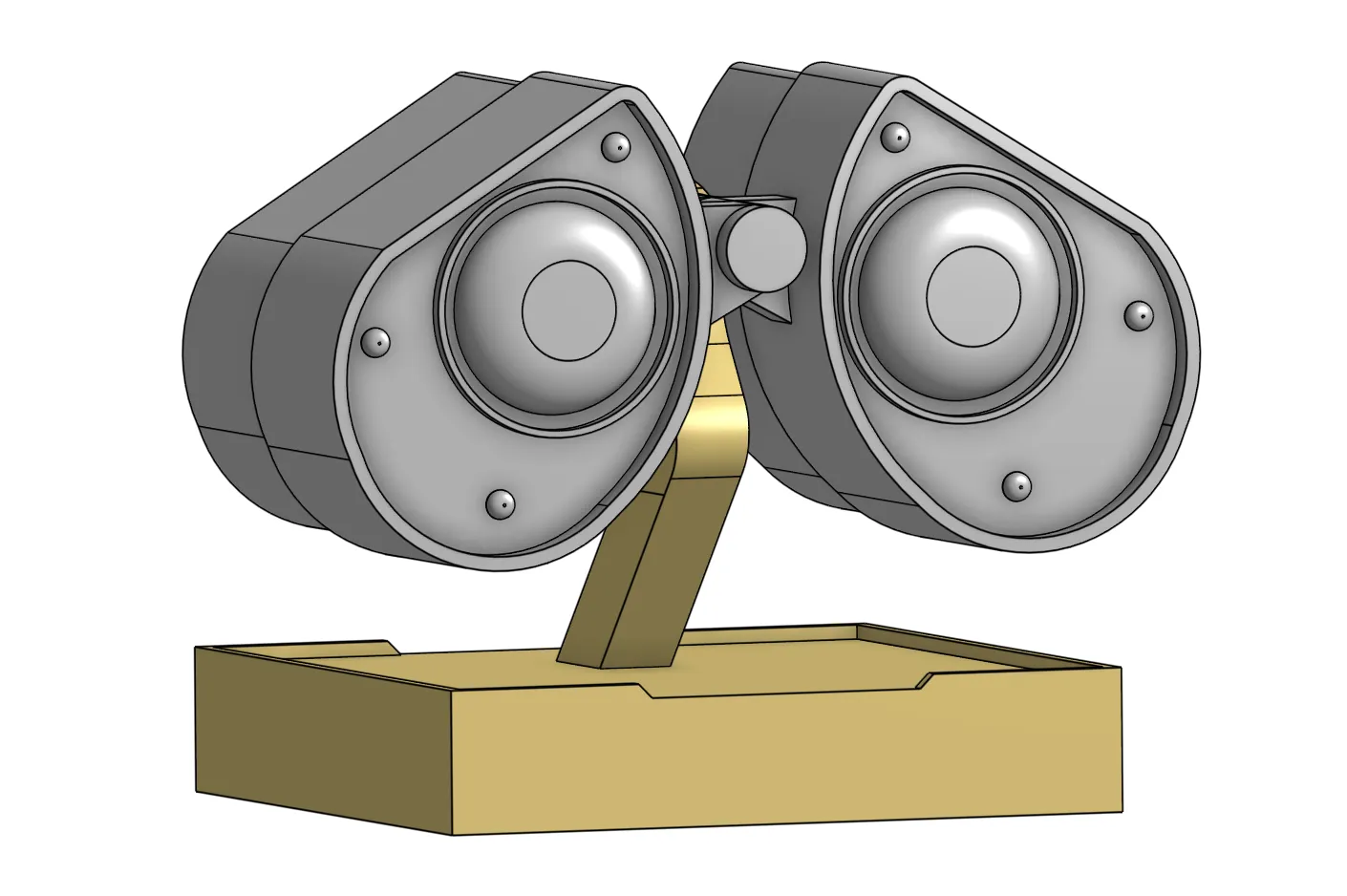 Mắt Wall-E với giá đỡ cho đồ chơi bàn làm việc