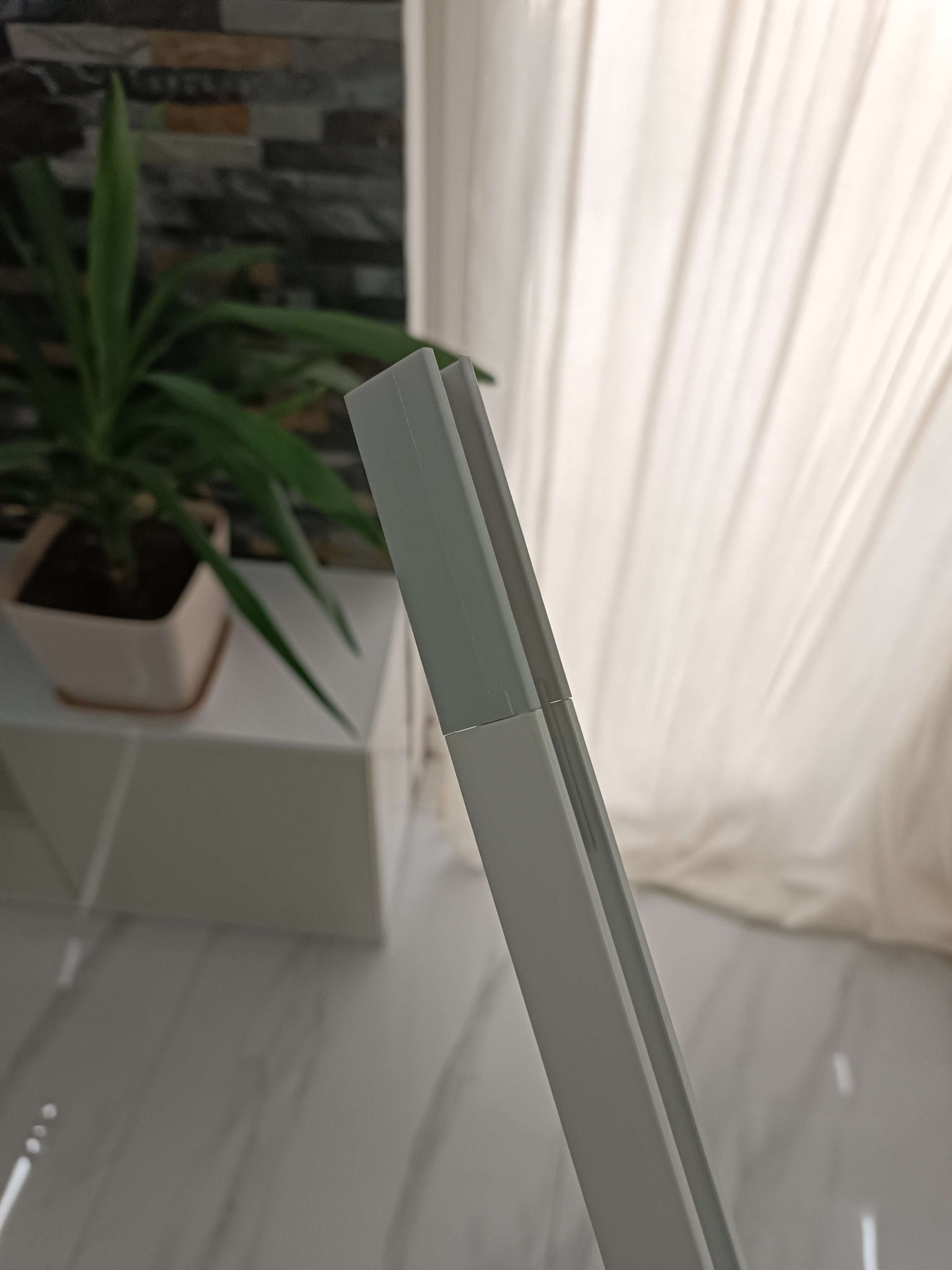 Mở rộng thanh rèm IKEA VIDGA cho phòng khách