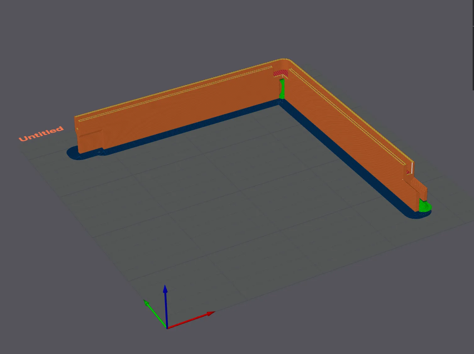 Giá đỡ Creality K1 với các tab khóa cải tiến