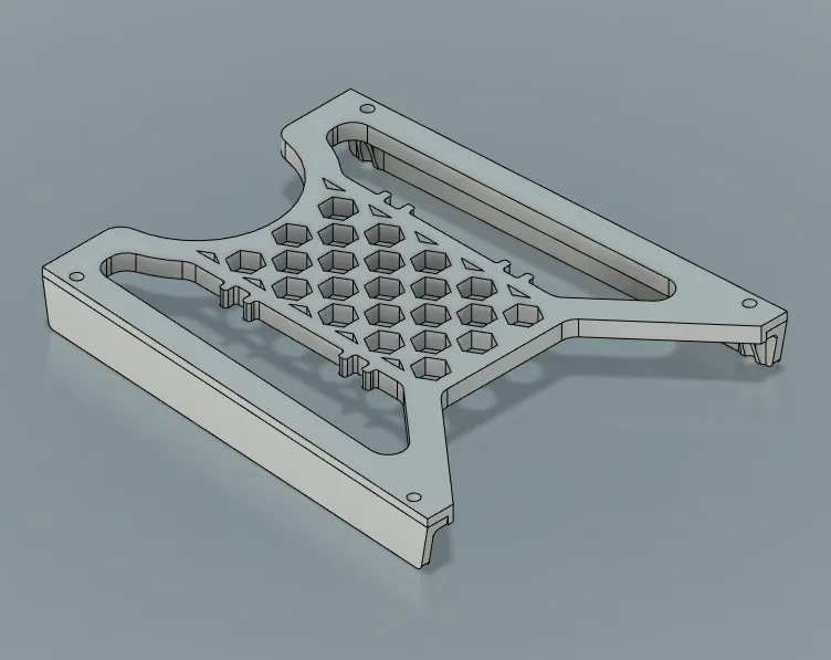 Bảng gắn receiver cho Yak-130 70mm từ Freewing