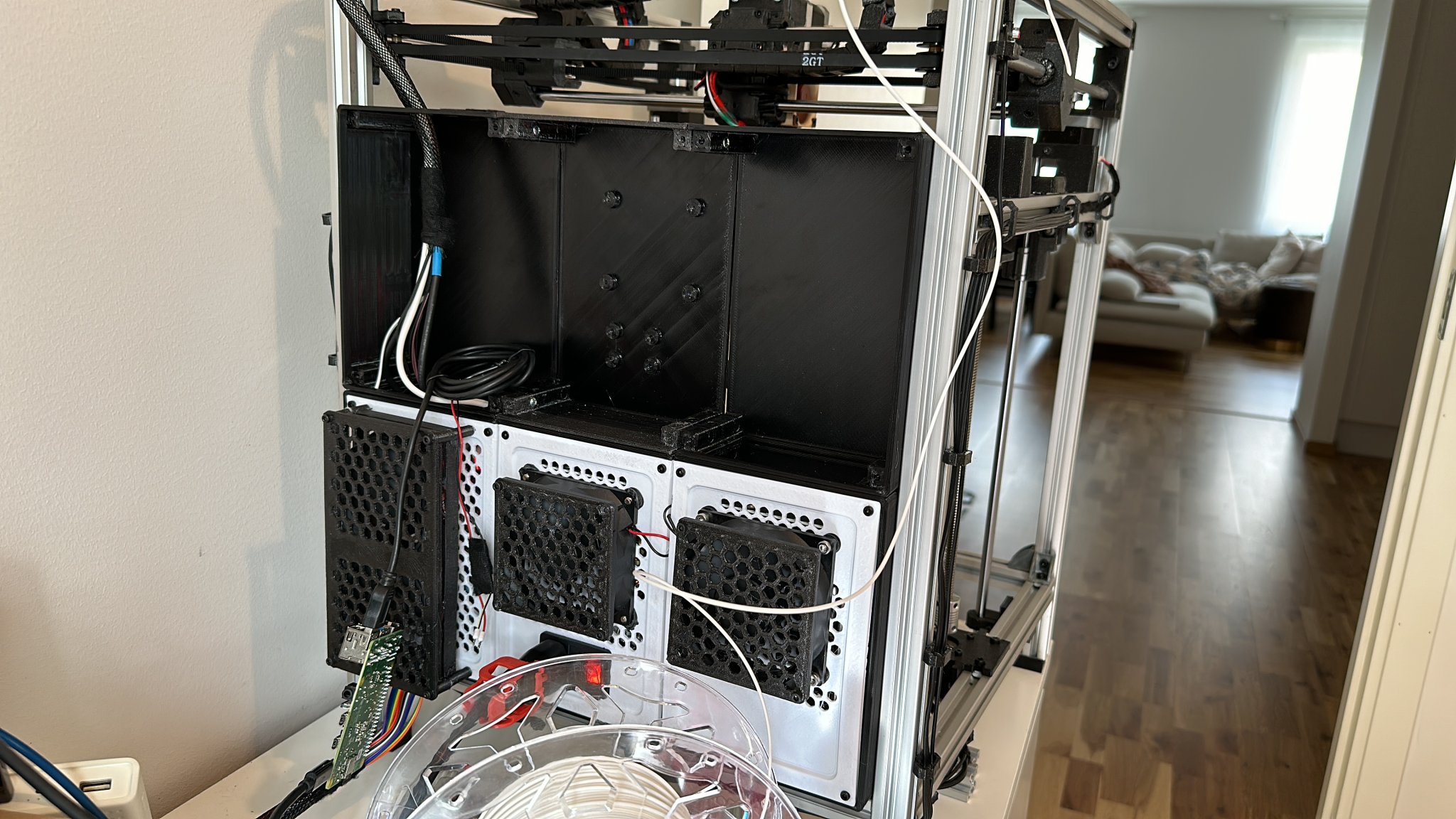 Hộp điện tử cho máy in CoreXY tùy chỉnh