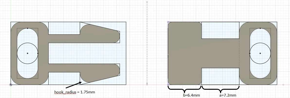 Khóa móc chìa khóa tiện lợi với khả năng ngắt kết nối nhanh