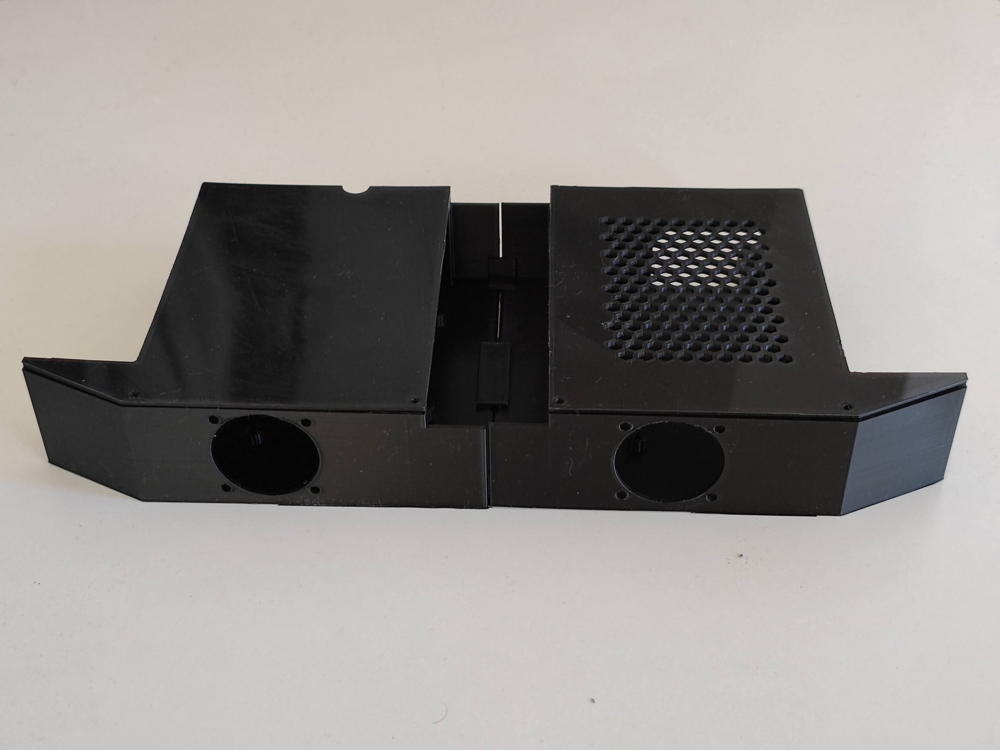 Vỏ điện tử trước cho Ender-3 V2 và hộp Raspberry Pi