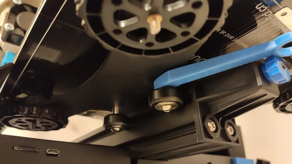 Tay cầm giường in Ender3v2 kiểu tối giản gắn nhanh