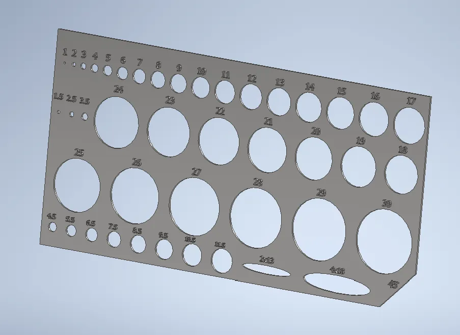 Mẫu template vẽ hình tròn với 2 màu sắc khác nhau
