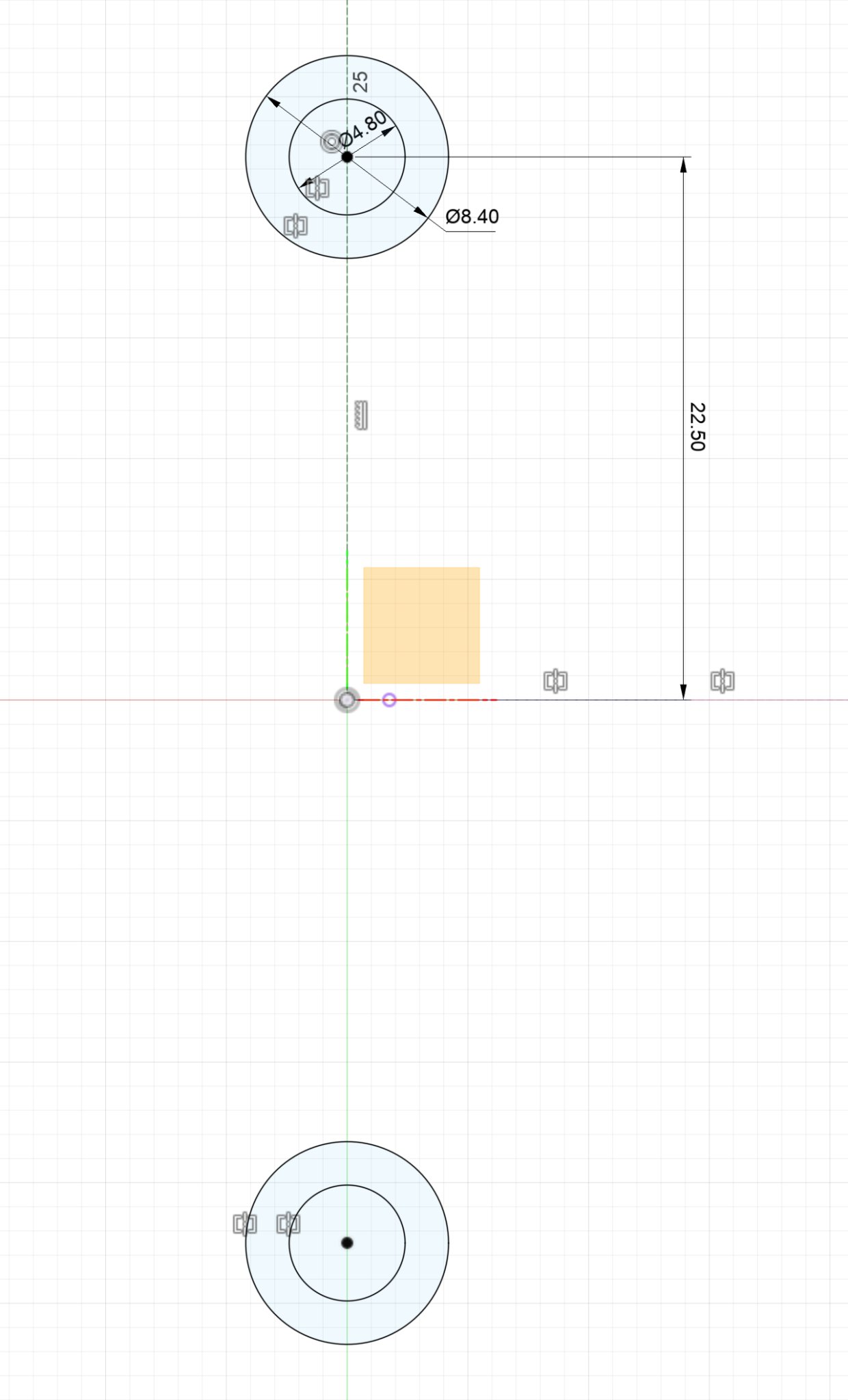 Ổ cắm thanh treo tủ quần áo thiết kế theo mẫu hỏng