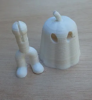 Nguyên mẫu ma của quả bí ngô lớn trong đêm Halloween