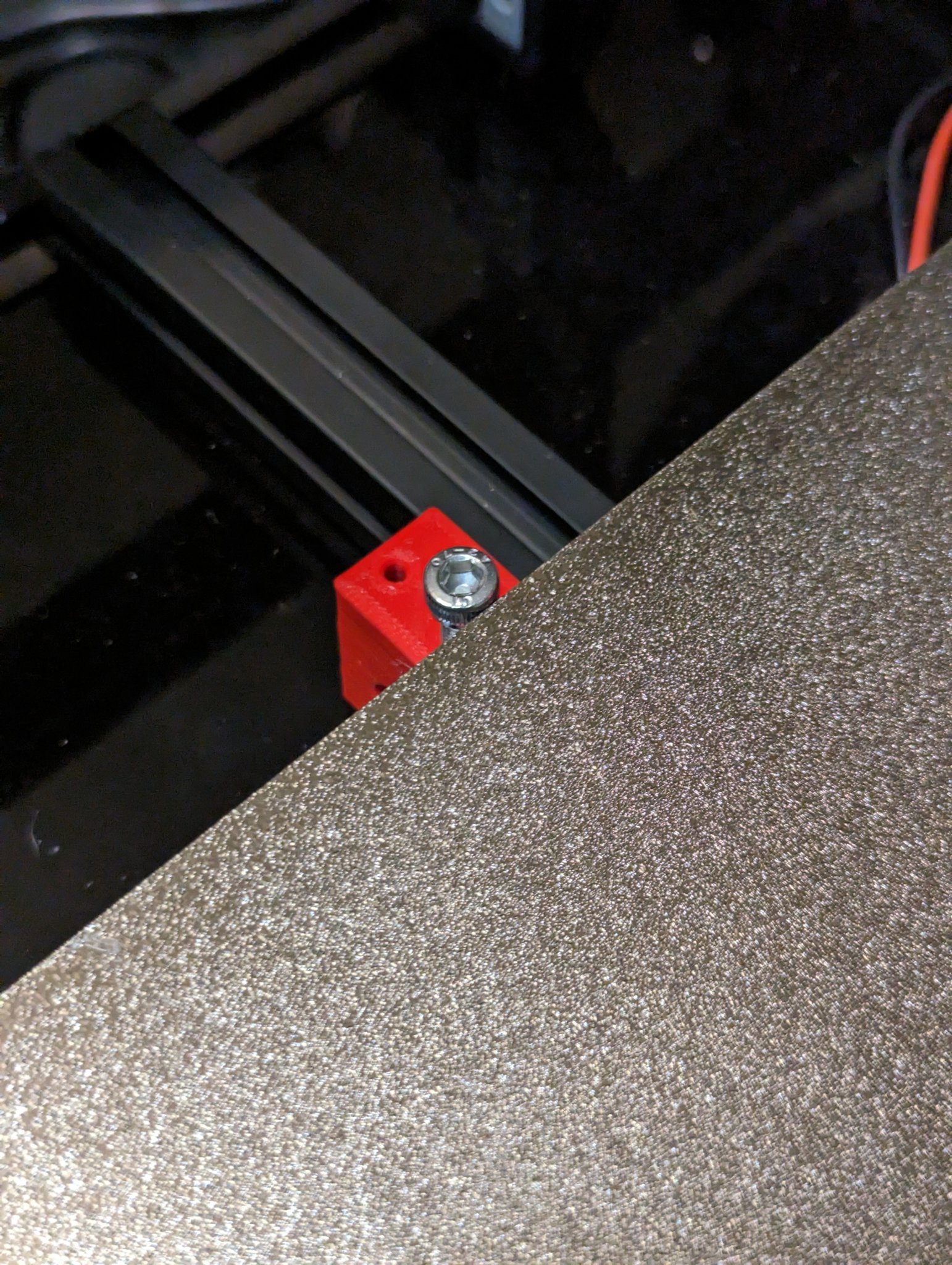 Dừng đỡ đĩa linh hoạt Voron 2.4 bằng vít M3 hoặc M5