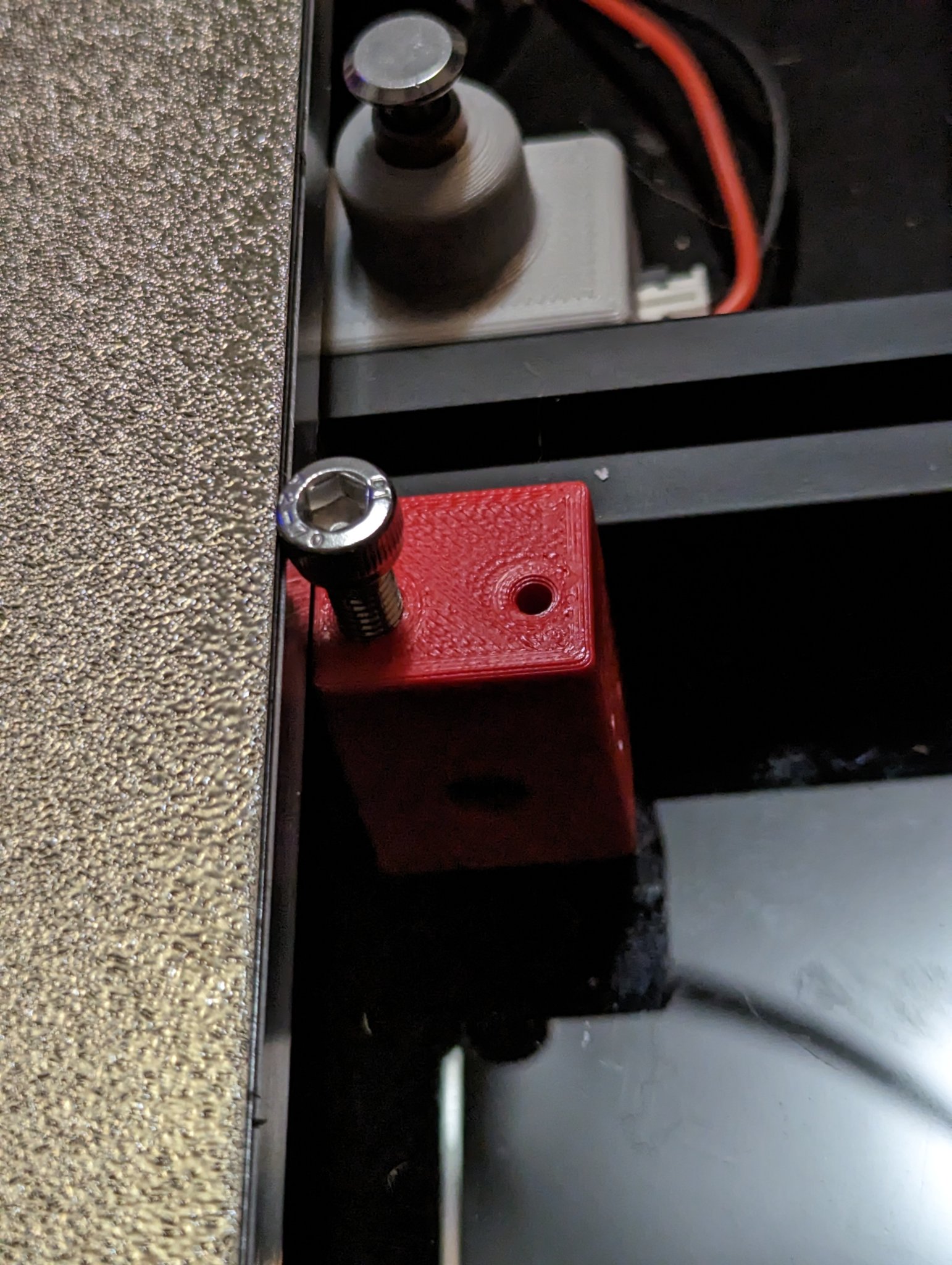 Dừng đỡ đĩa linh hoạt Voron 2.4 bằng vít M3 hoặc M5