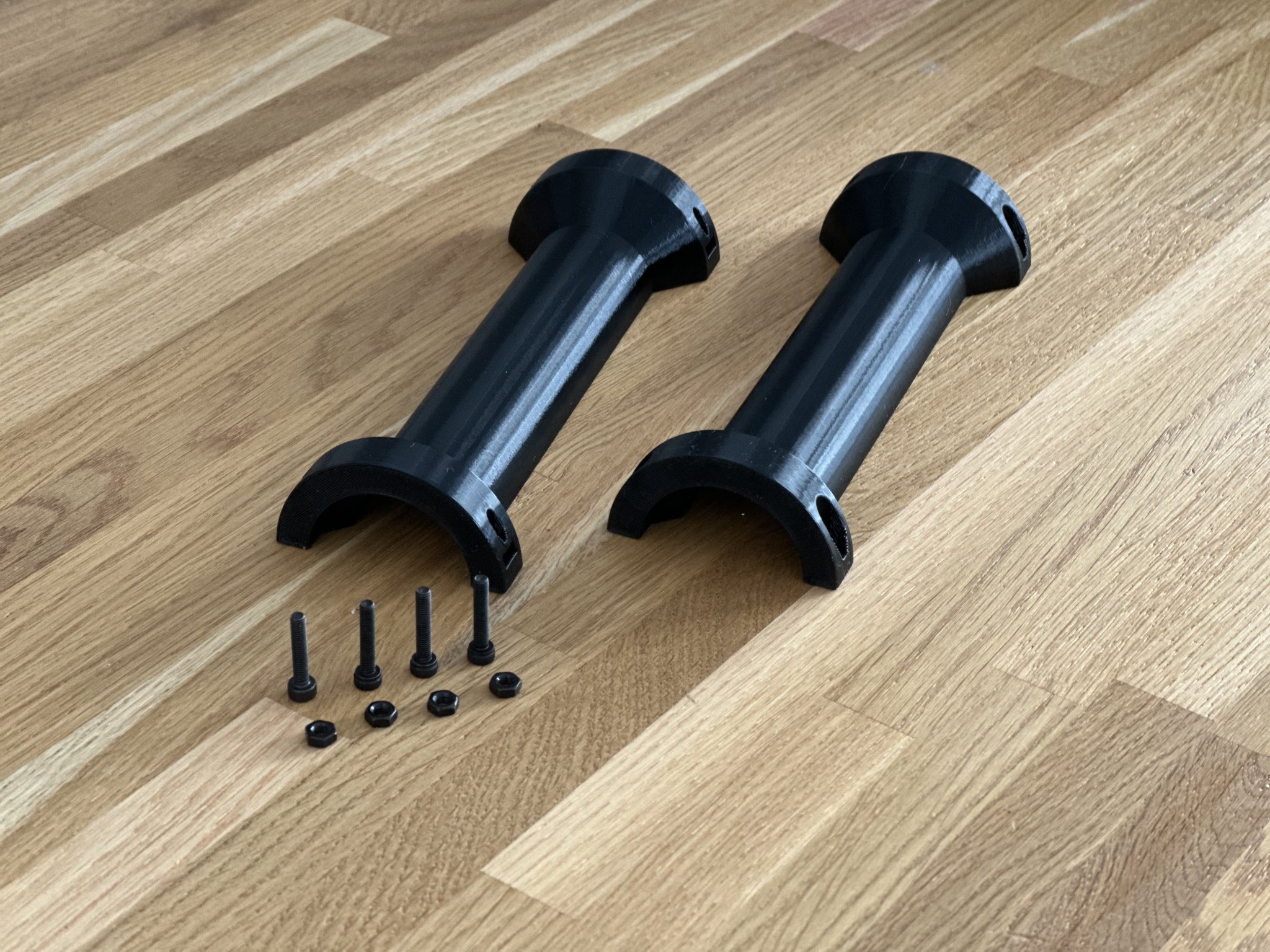 Mở rộng độ dày tay cầm tạ từ 25mm lên 30mm