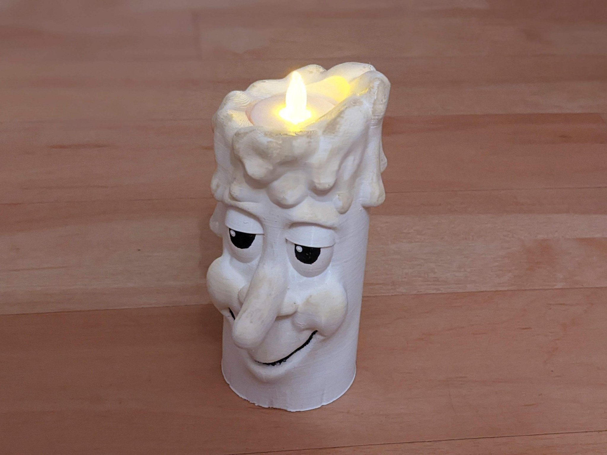 Nến Giáng Sinh Hoạt Hình Hài Hước (Số 1 trong 4)