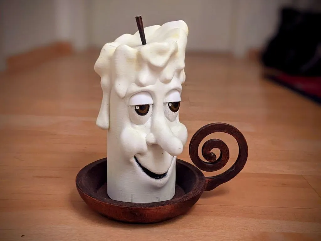 Nến Giáng Sinh Hoạt Hình Hài Hước (Số 1 trong 4)