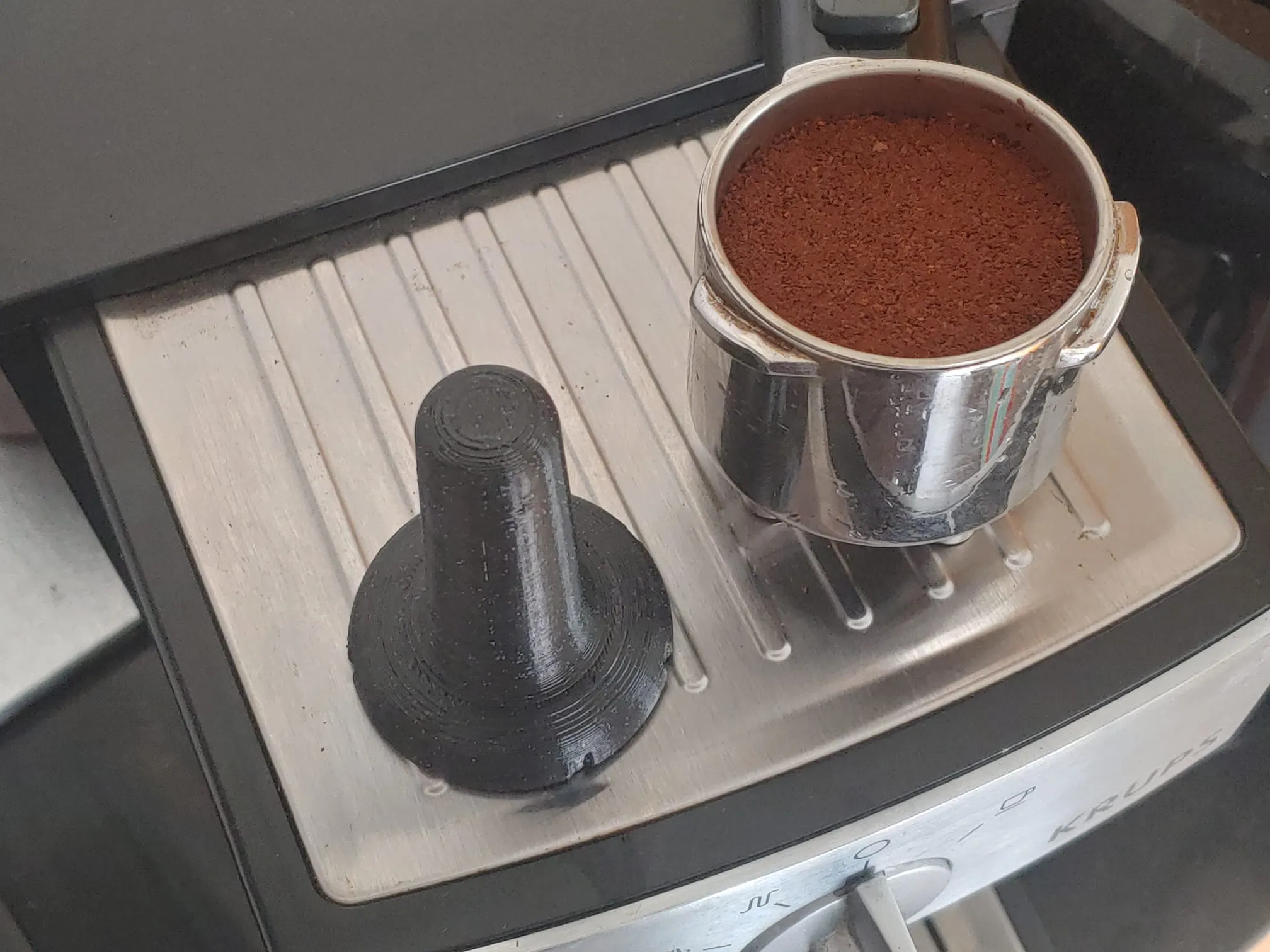 Tamper cà phê 54mm phù hợp với portafilter Krups