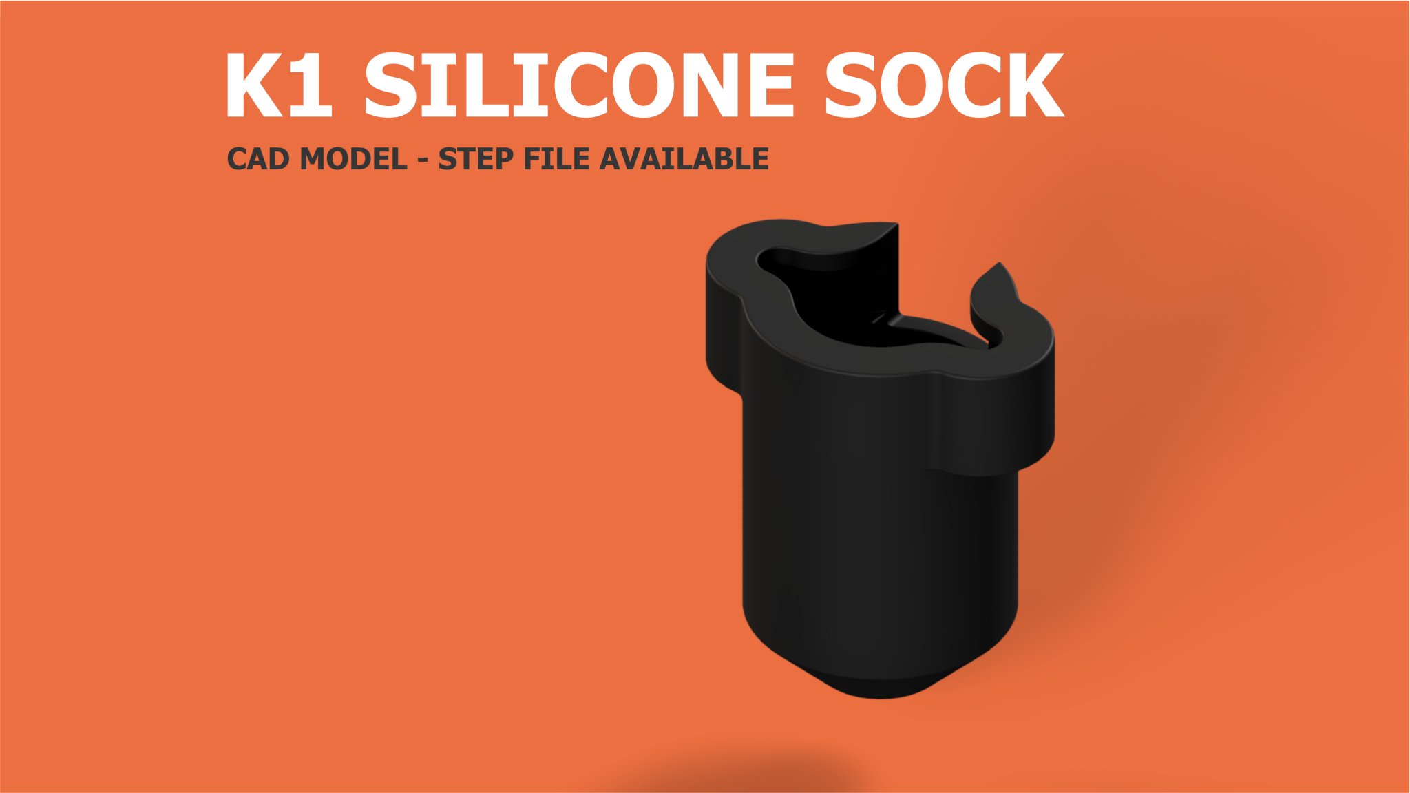 Tất cả về tất silicon Creality K1 - Mô hình CAD