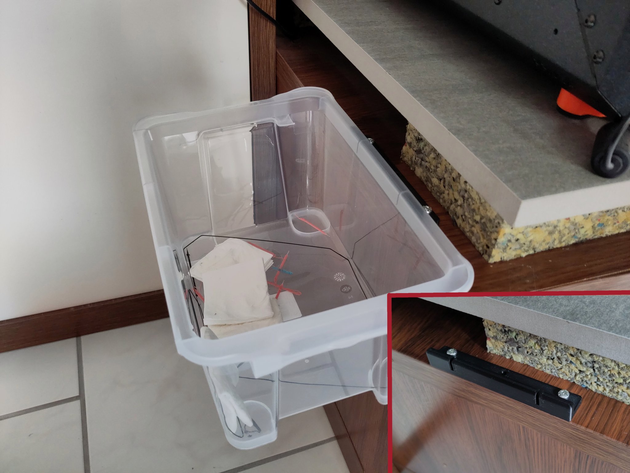 Giá đỡ hộp trong suốt Regalux 4L phong cách Bauhaus