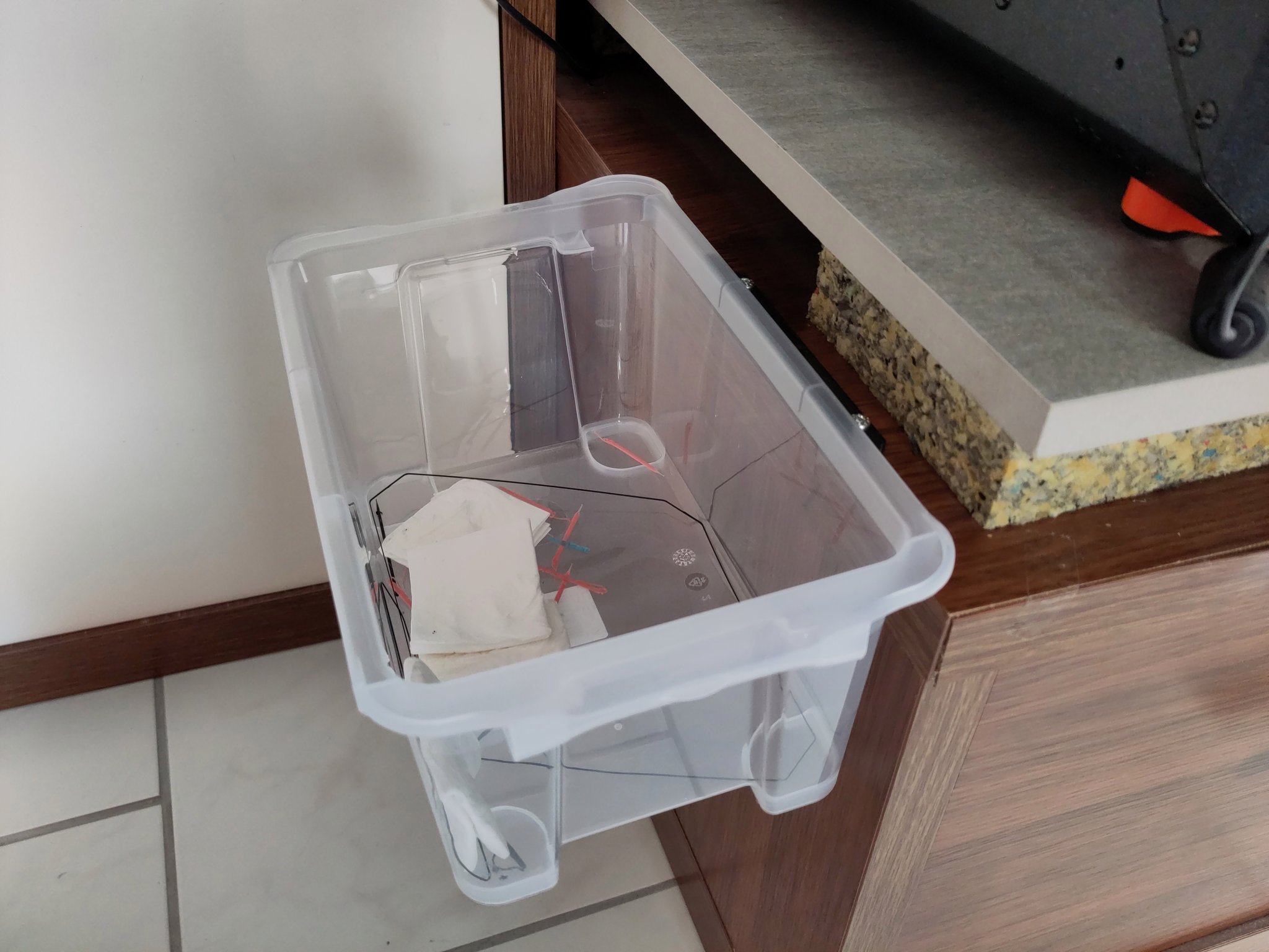 Giá đỡ hộp trong suốt Regalux 4L phong cách Bauhaus